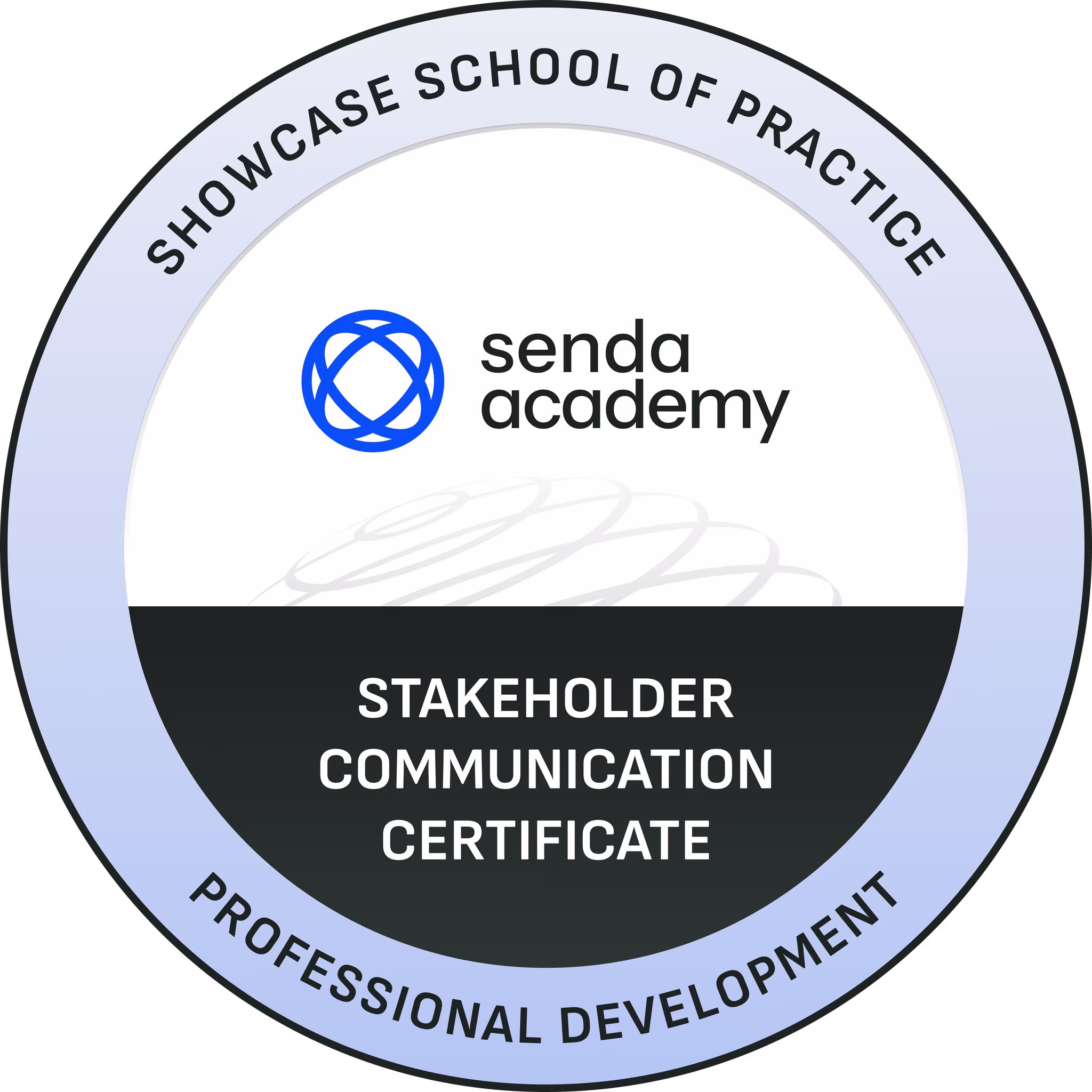Stakeholder Communication Certificate credential image