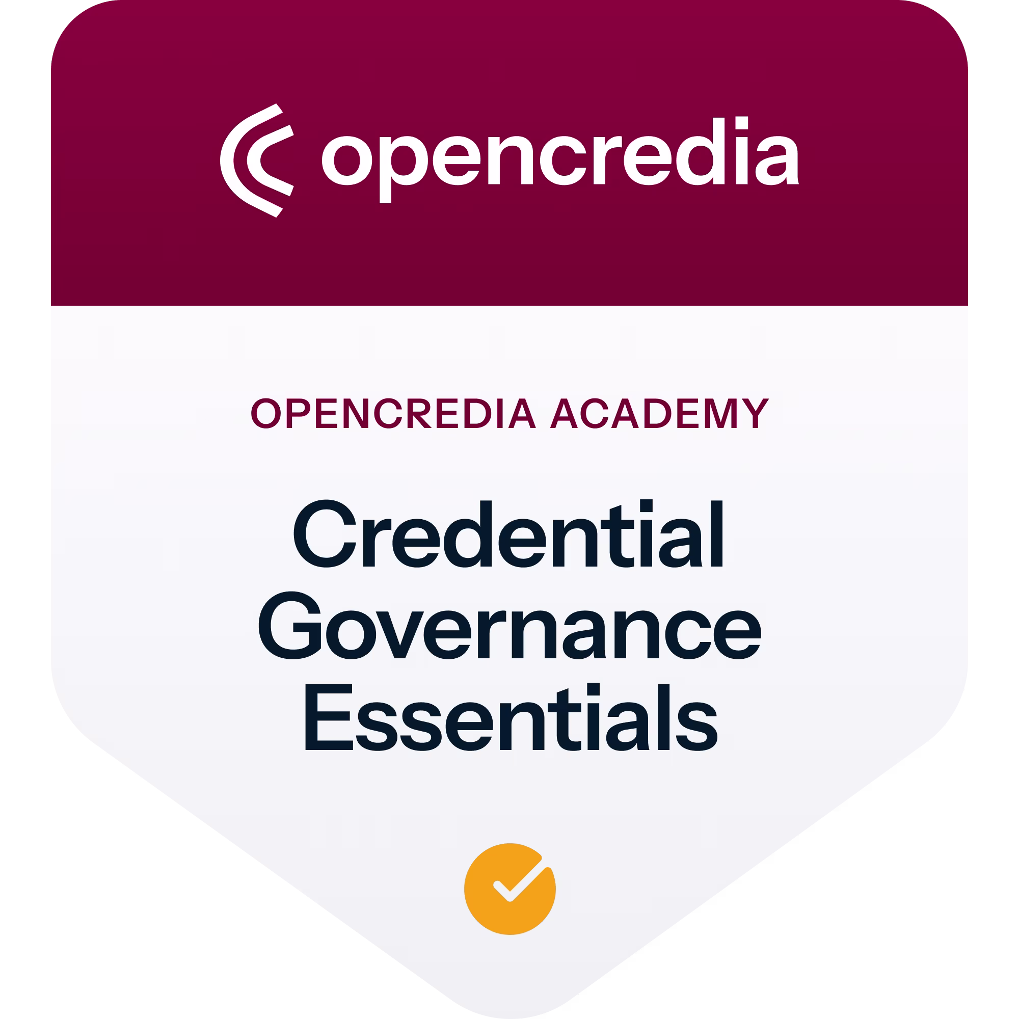 Credential Governance Essentials credential image