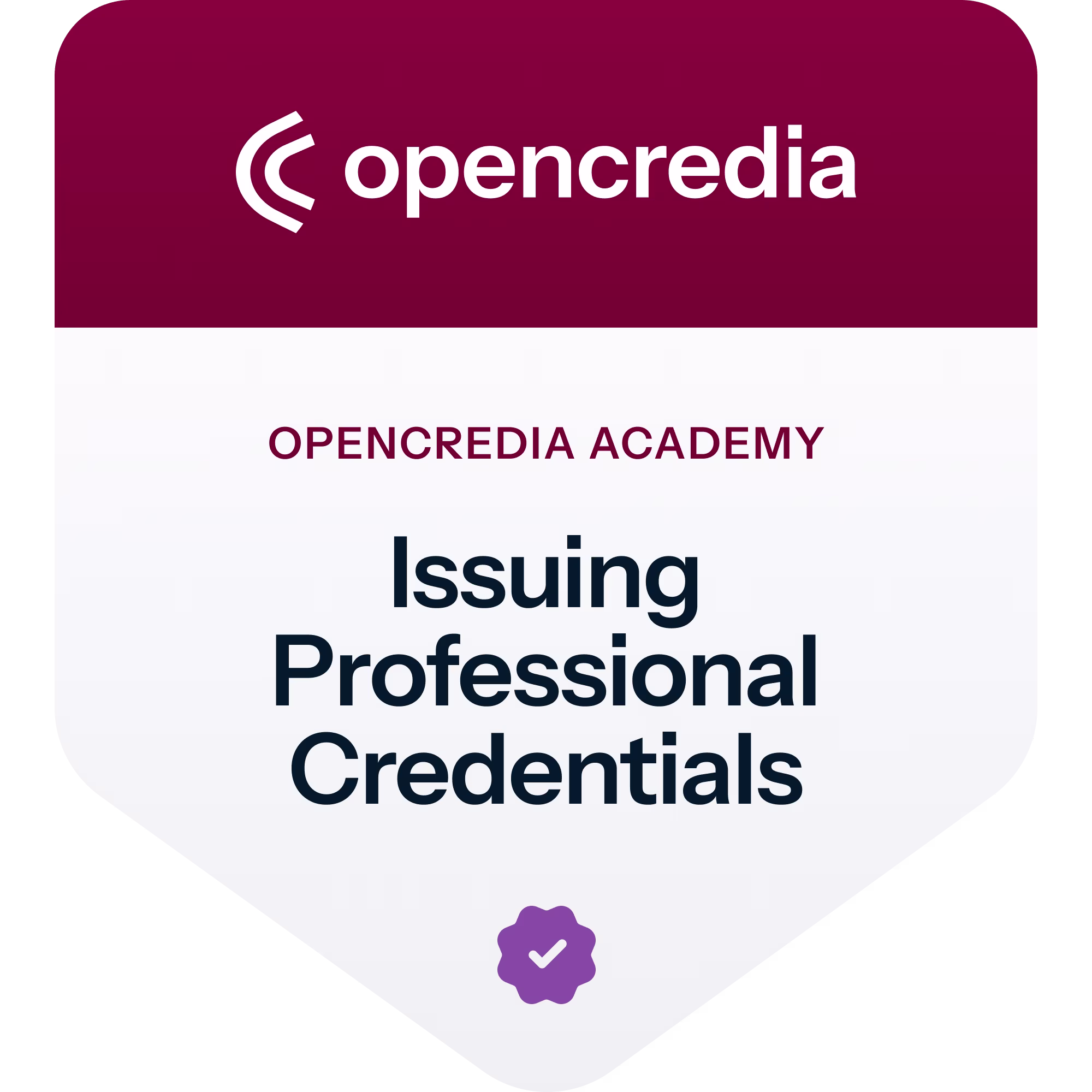 Issuing Professional Credentials credential image